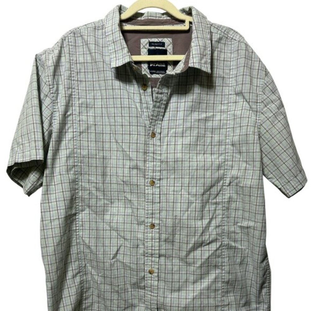 Prana‎ Mens short sleeve slim fit shirt